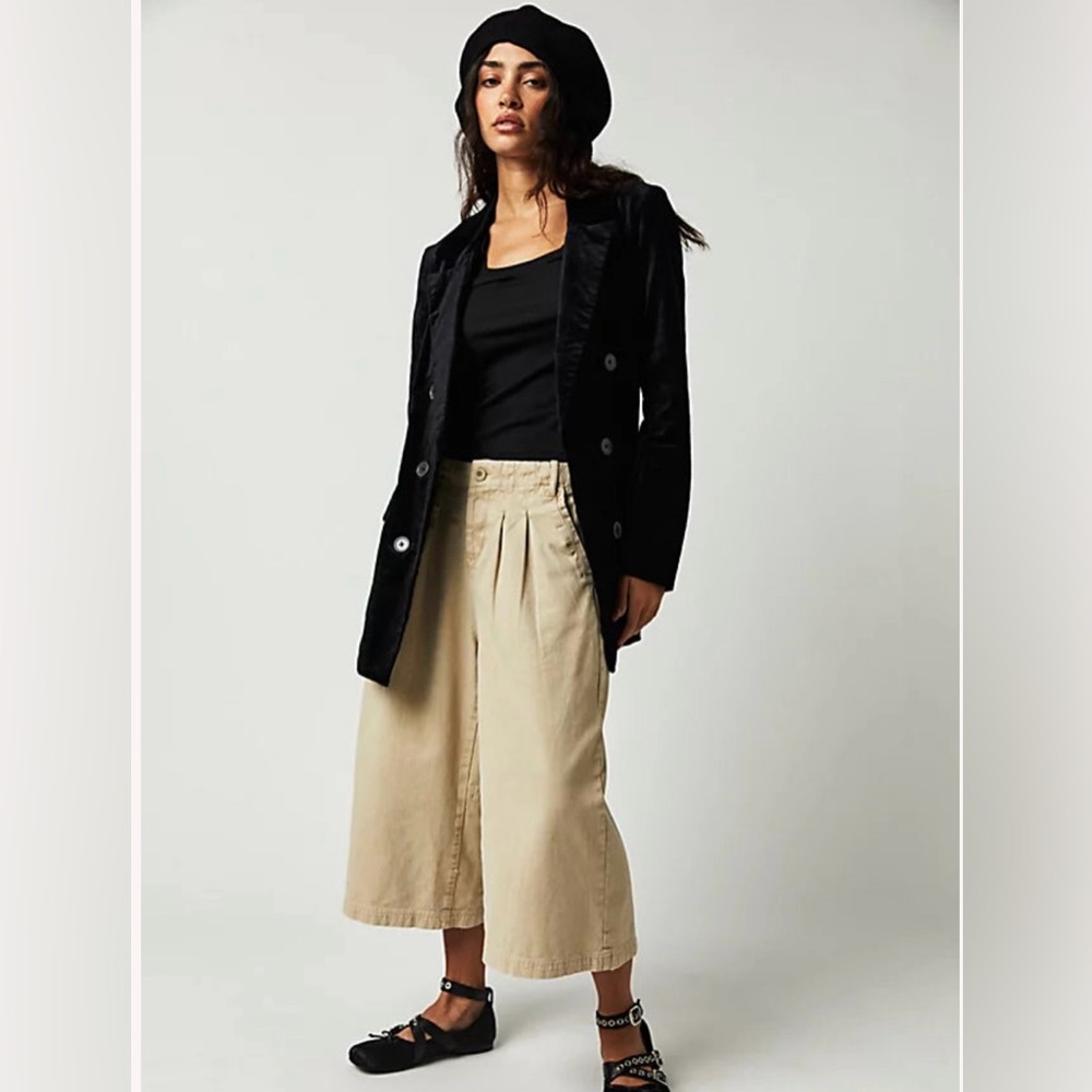 Free People Hard Rain Gaucho Pants✨
